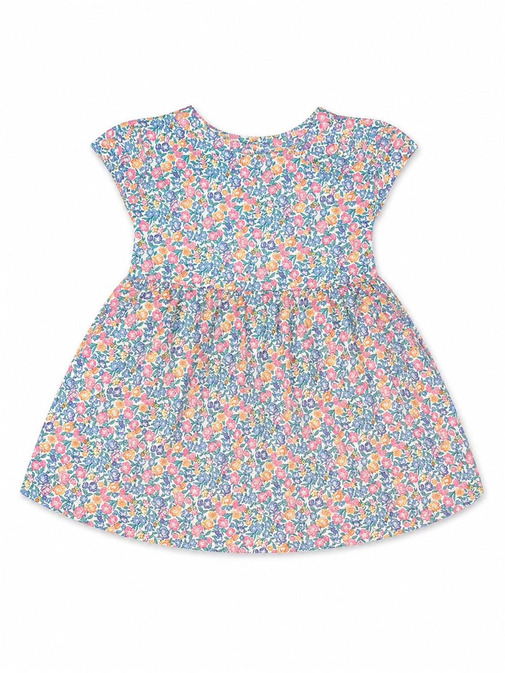 Ralph Lauren Floral Baby Girl Dress | Multicolor Liberty-Style Print | Size 6M